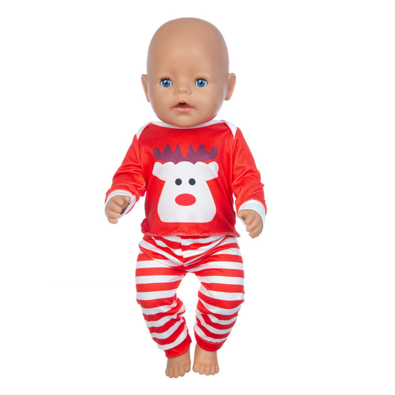 Doll Clothes Vinyl Doll Clothes Bjd Dress Up Christmas Clothes Set detail 2