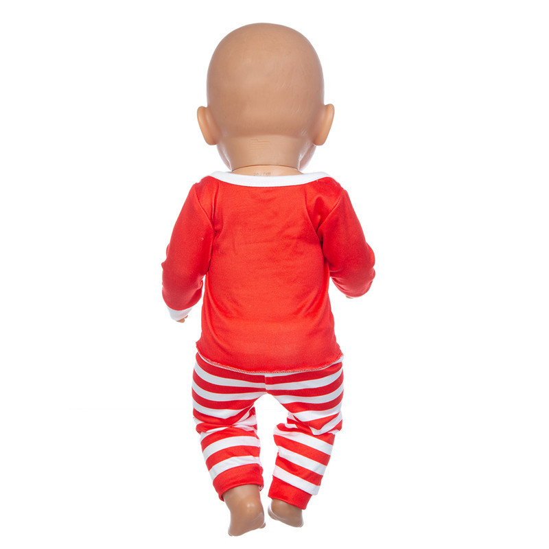 Doll Clothes Vinyl Doll Clothes Bjd Dress Up Christmas Clothes Set detail 3