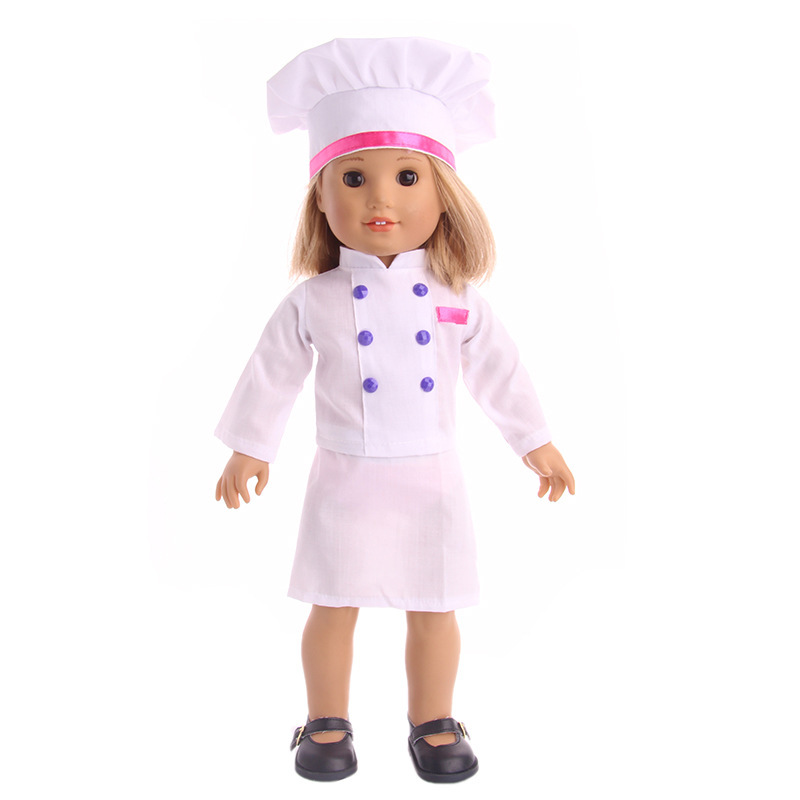 Doll Clothes Americangirl Accessories Chef Clothes detail 2