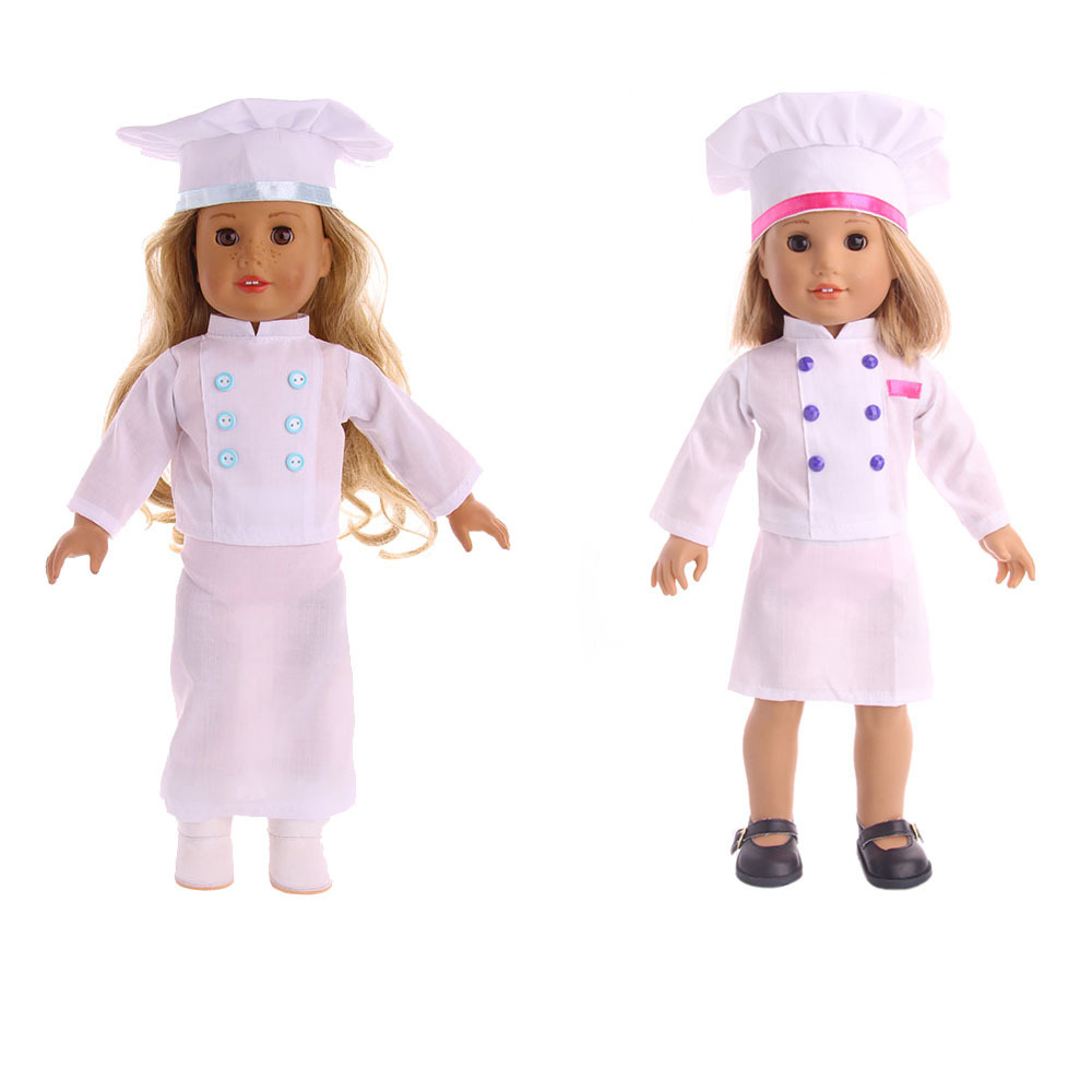 Doll Clothes Americangirl Accessories Chef Clothes detail 3