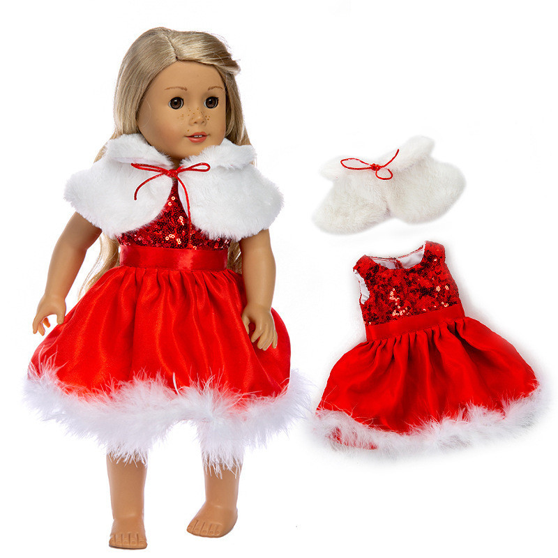 Girl Doll Halloween Christmas Doll Clothes detail 3