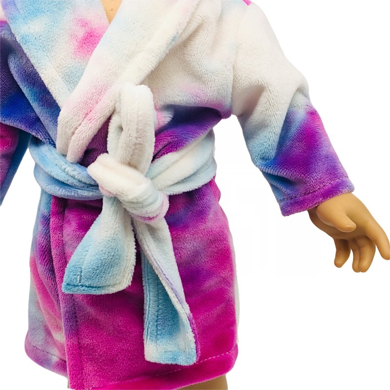 18 Inch Girl Doll Clothes Colorful Nightgown Doll Clothes Pajamas Accessories detail 4