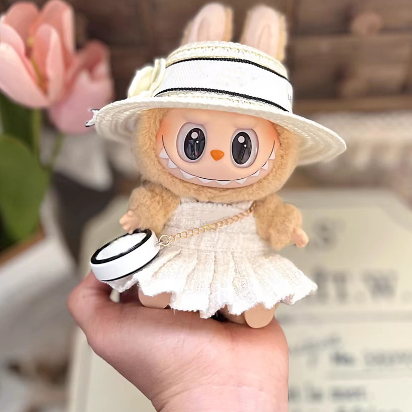 Clothes For Sale Only Second Generation Doll Clothes Vinyl Pendant Party Clothes detail 3