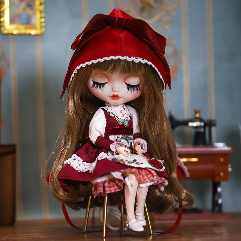 Blythe Ob22 OB24 Doll Clothes Skirt Suit detail 8