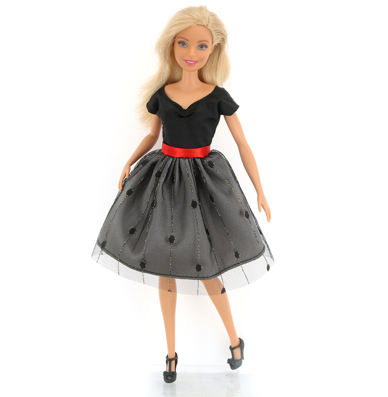 6 Points Doll Clothes30cm Dress-up Doll Clothes Doll Clothes Clothing Fashion Suit Dress Dress detail 3