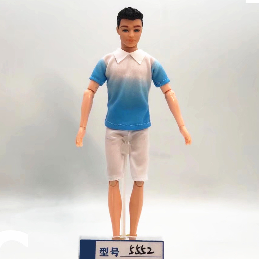 6 Points Boy Toy Doll Clothes 30cm Doll Clothes Doll Clothes Clothing Fashion Fur Wool Coat Shawl detail 10
