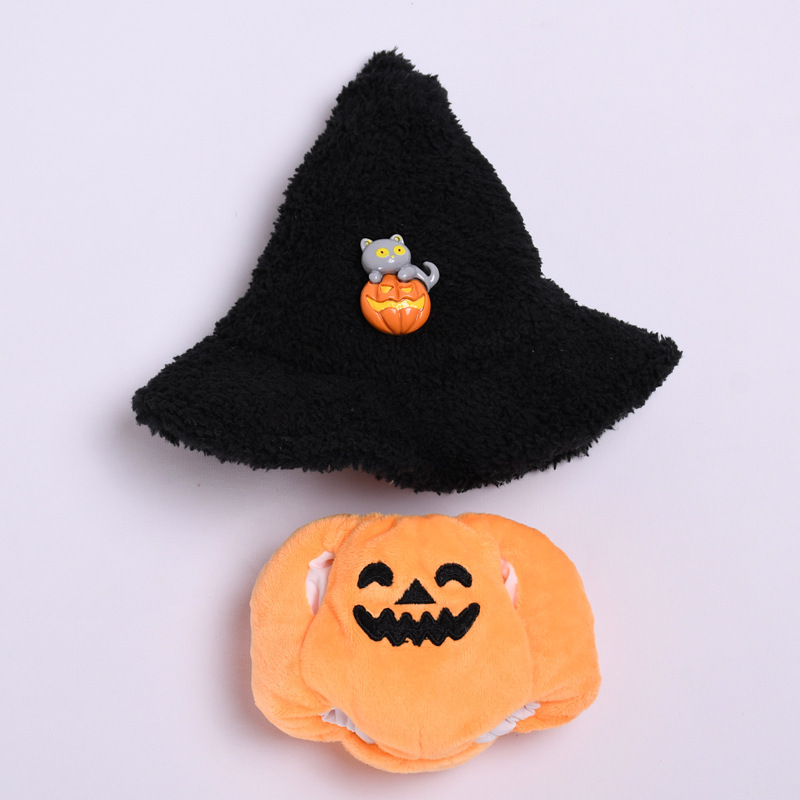 Only Doll Clothes Generation Halloween Pumpkin Clothes Black Hat detail 7