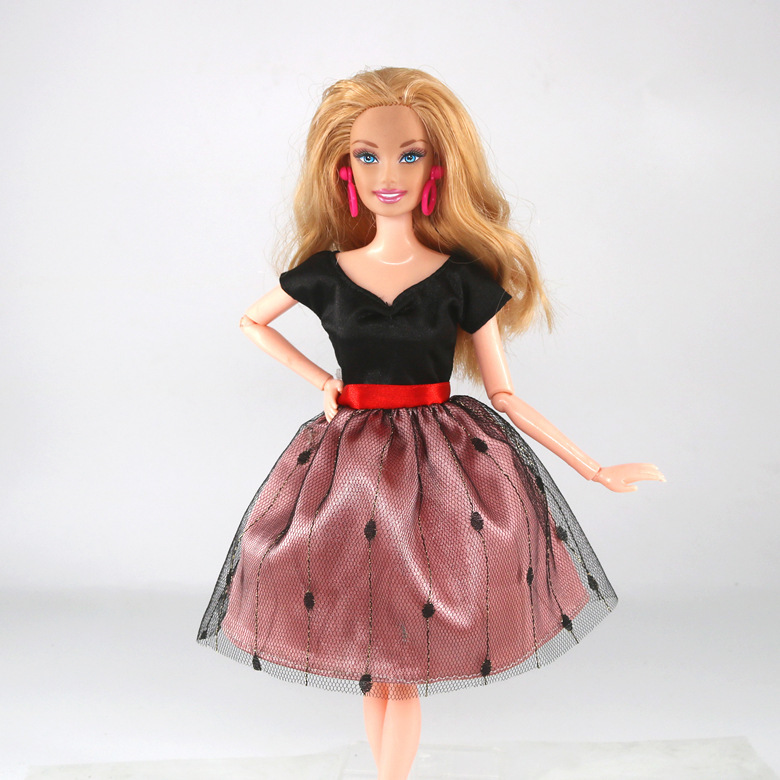 6 Points Doll Clothes30cm Dress-up Doll Clothes Doll Clothes Clothing Fashion Suit Dress Dress detail 8