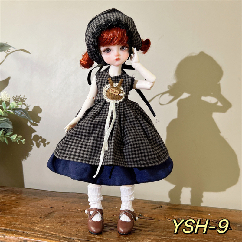 6-point BJD Doll Outfit 30 Cm Doll Clothes detail 2