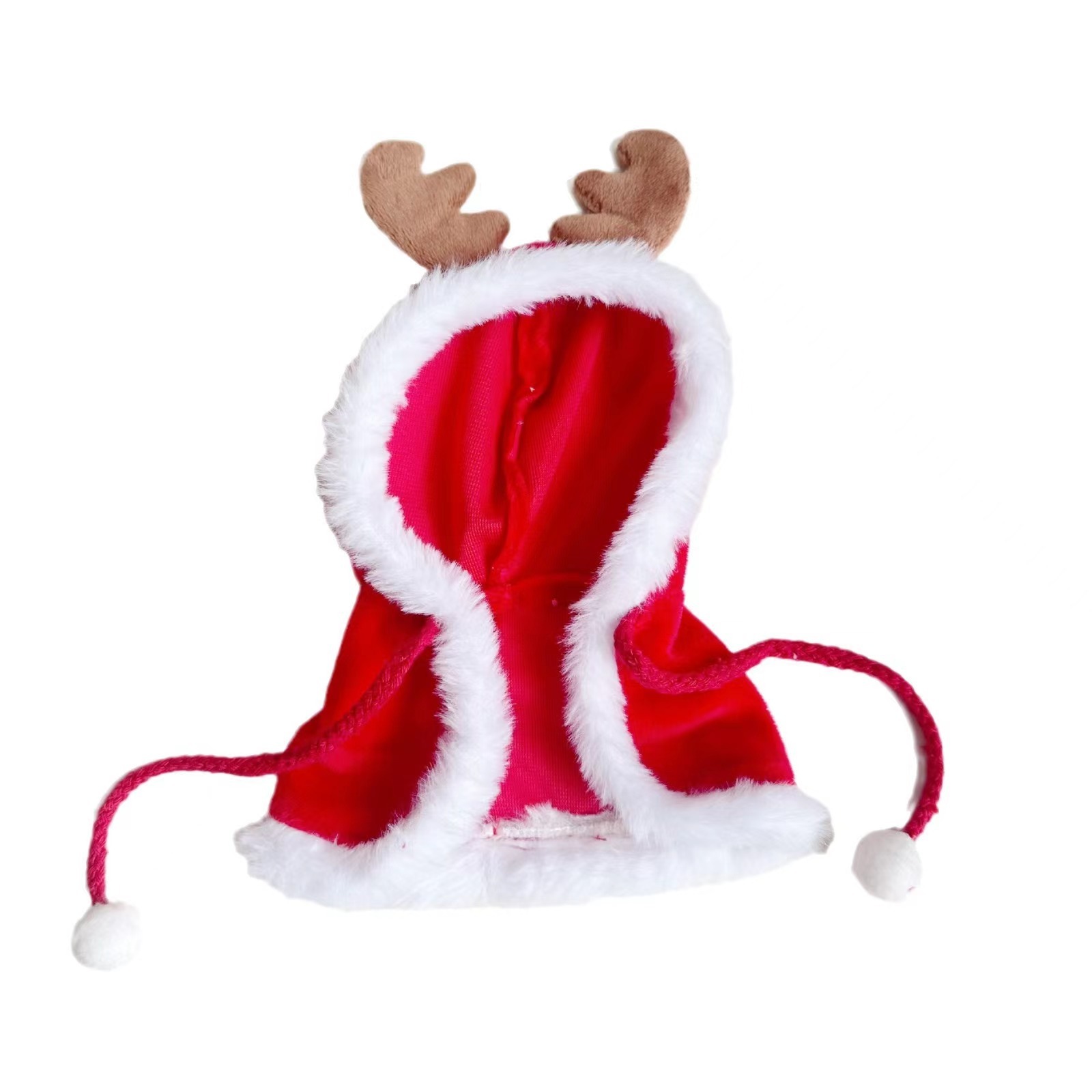 Annoying Duck Doll Clothes Antlers Cloak detail 2