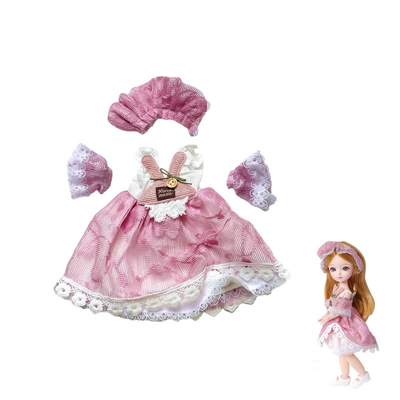 31cm Doll Clothes Princess Kindergarten Doll Accessories detail 6