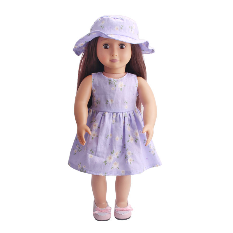 18-inch Girl Doll Clothes Ocean Doll Clothes Dress detail 4