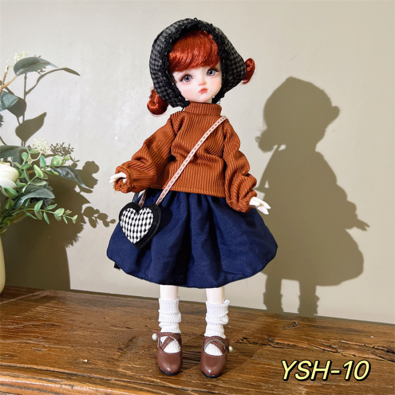 6-point BJD Doll Outfit 30 Cm Doll Clothes detail 6
