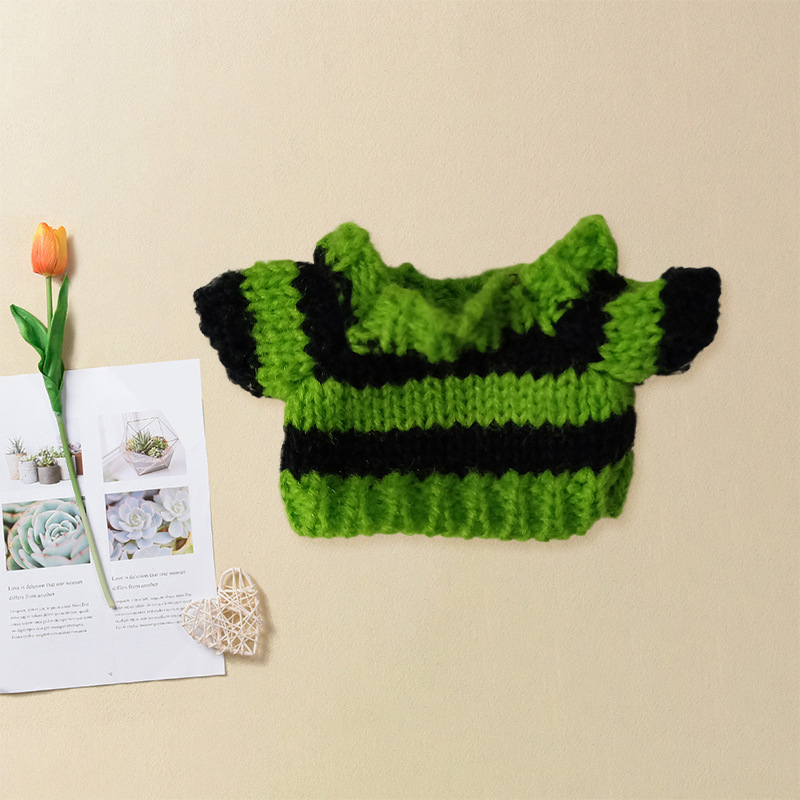 10cm Doll Clothes Replacement Sweater Figurine Doll Small Clothes Accessories detail 2