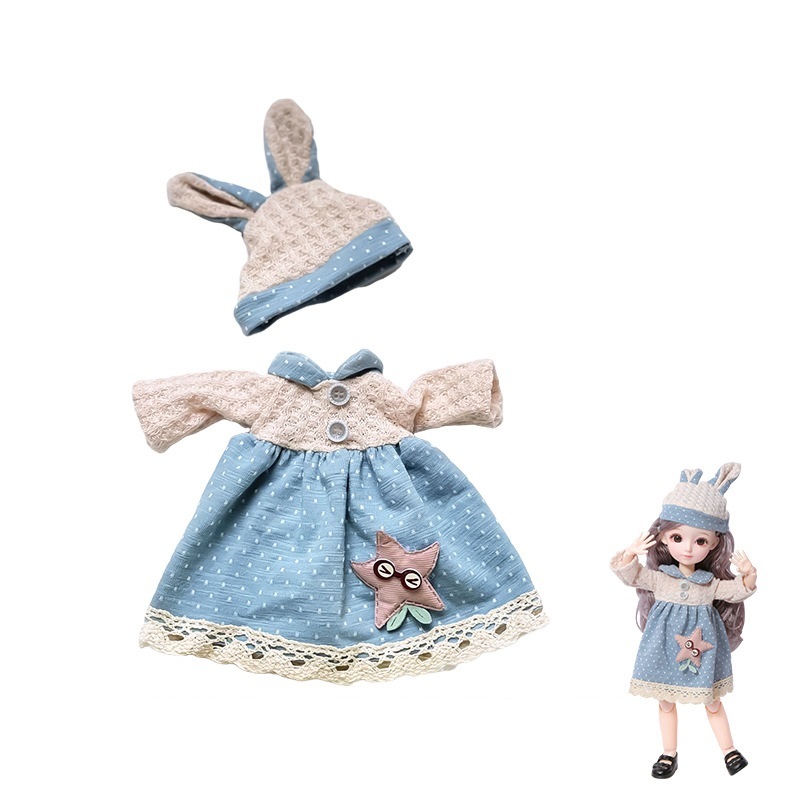 31cm Doll Clothes Princess Kindergarten Doll Accessories detail 3