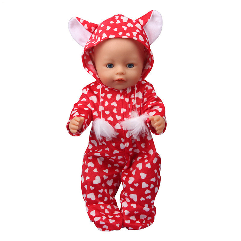 18-inch 43cm Xiafu Doll Clothes Xiafu Doll American Girl Clothes Suit detail 2