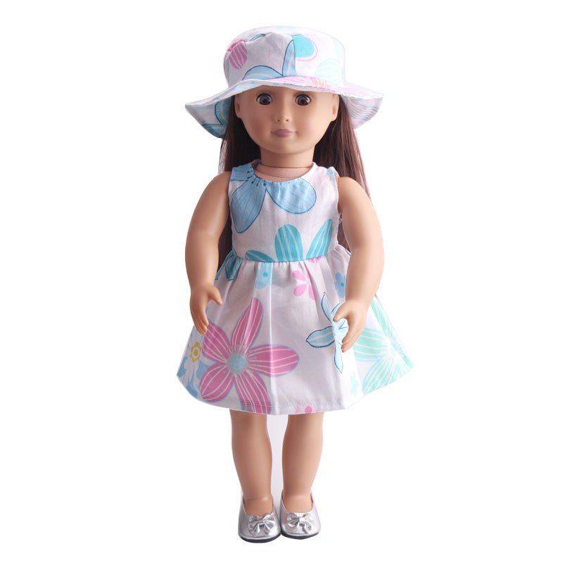 18-inch Girl Doll Clothes Ocean Doll Clothes Dress detail 9