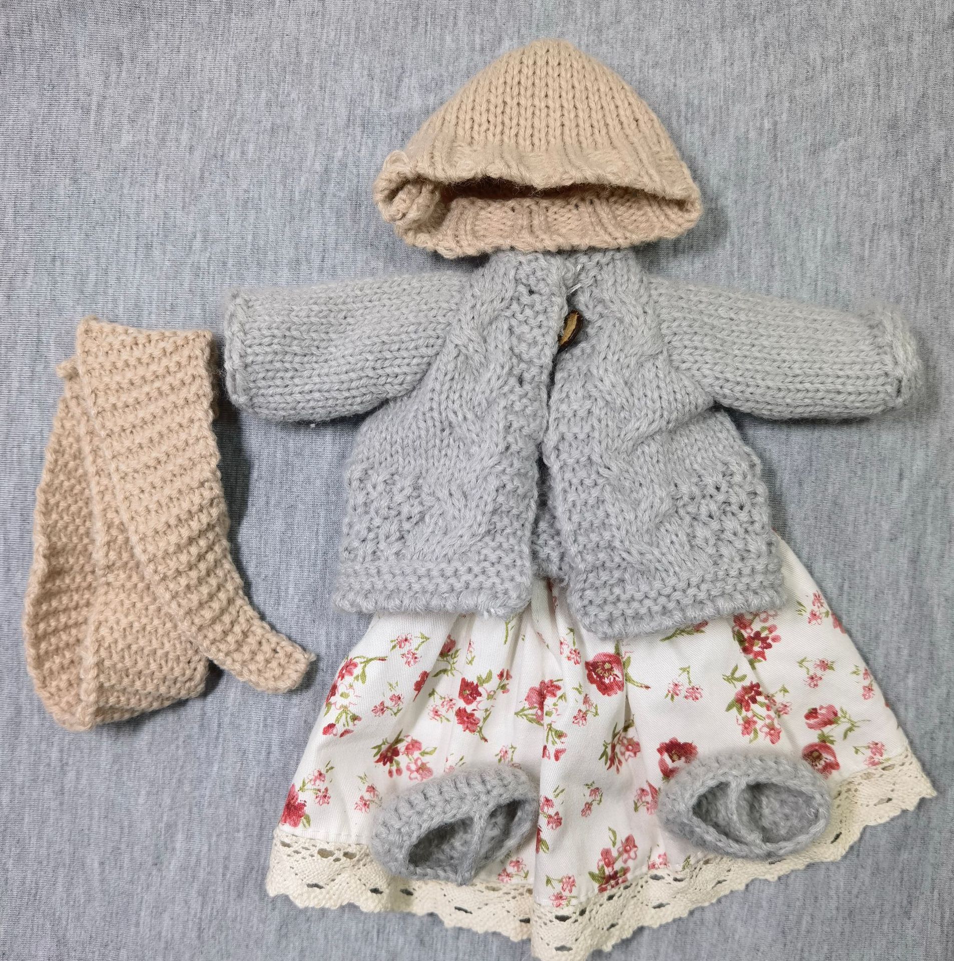 Handmade Rag Doll Dressing Clothes Set detail 7