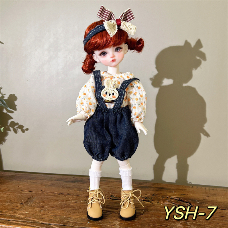 6-point BJD Doll Outfit 30 Cm Doll Clothes detail 5