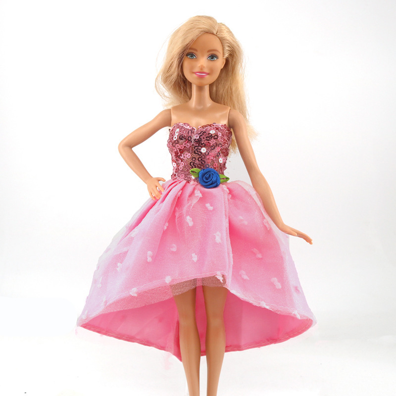 6 Points Doll Clothes30cm Dress-up Doll Clothes Doll Clothes Clothing Fashion Suit Dress Dress detail 2