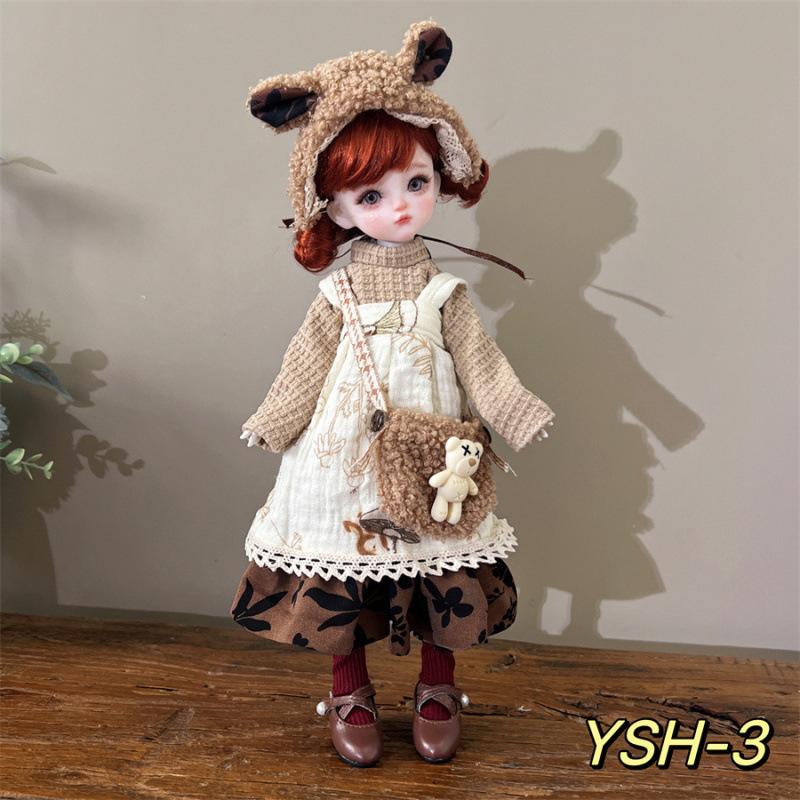 6-point BJD Doll Outfit 30 Cm Doll Clothes detail 4