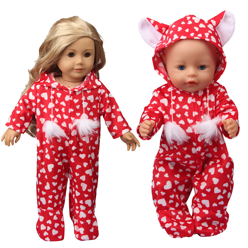18-inch 43cm Xiafu Doll Clothes Xiafu Doll American Girl Clothes Suit