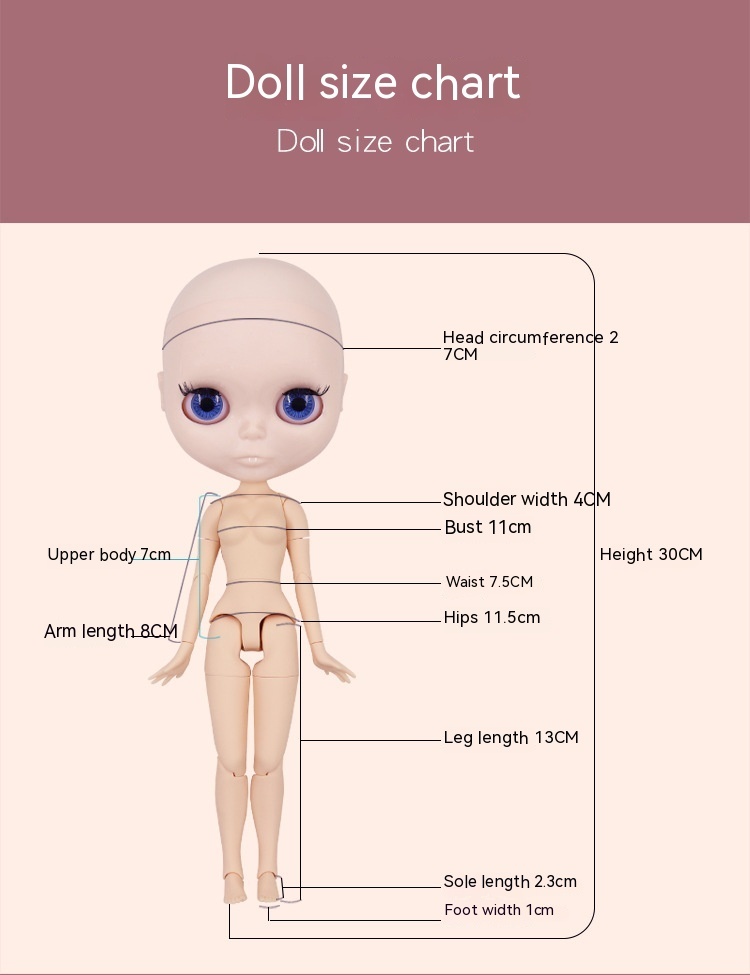 Blythe Ob22 OB24 Doll Clothes Skirt Suit detail 9