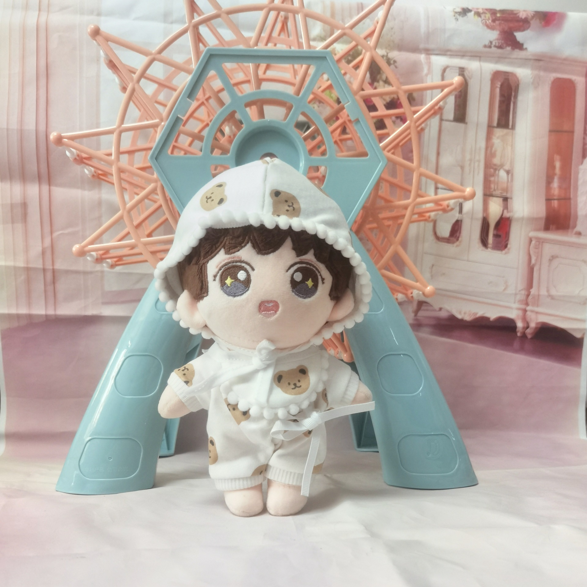 20CM Cotton Doll Costume Bear Clothes detail 4